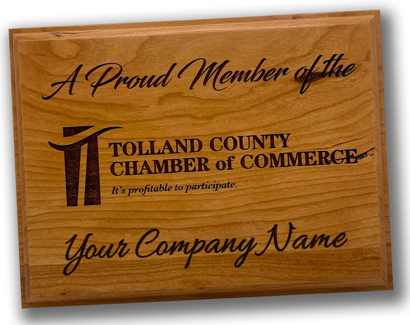 A Proud Member of the Tolland County Chamber of Commerce